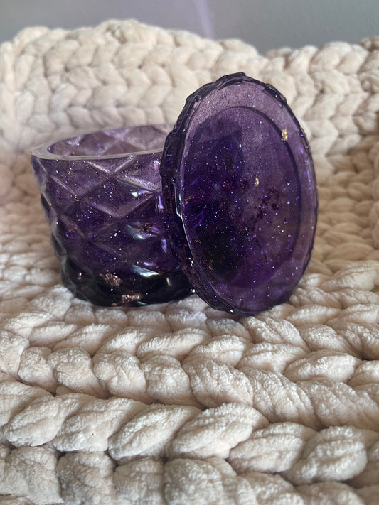 Trinket Jars with Lids