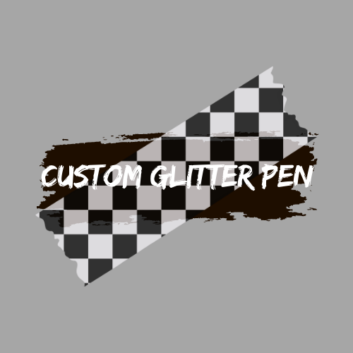 Custom Glitter Pen