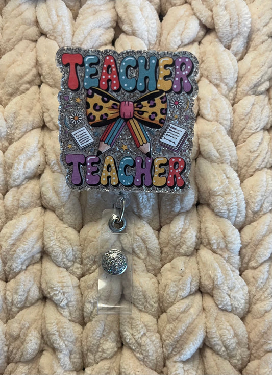 Teacher Badge Reel