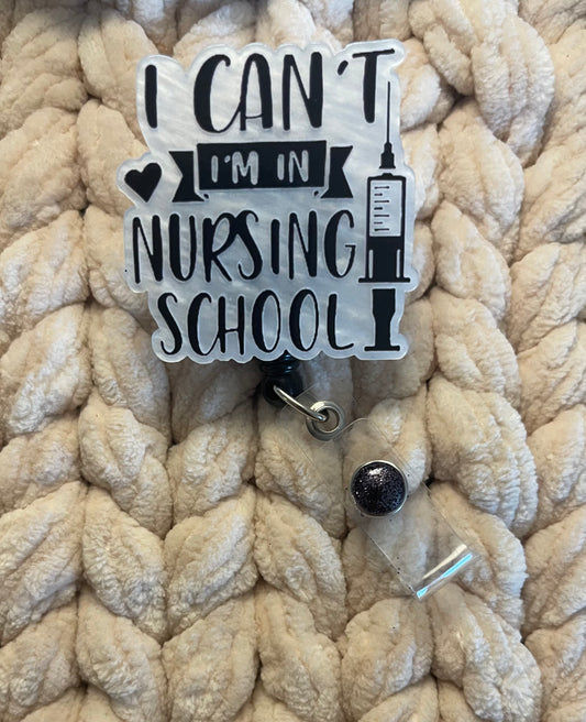 Nursing School Badge Reel